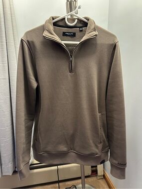 Kenneth Cole Men's Quarter-Zip Sweater